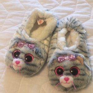 Kitty slippers TY